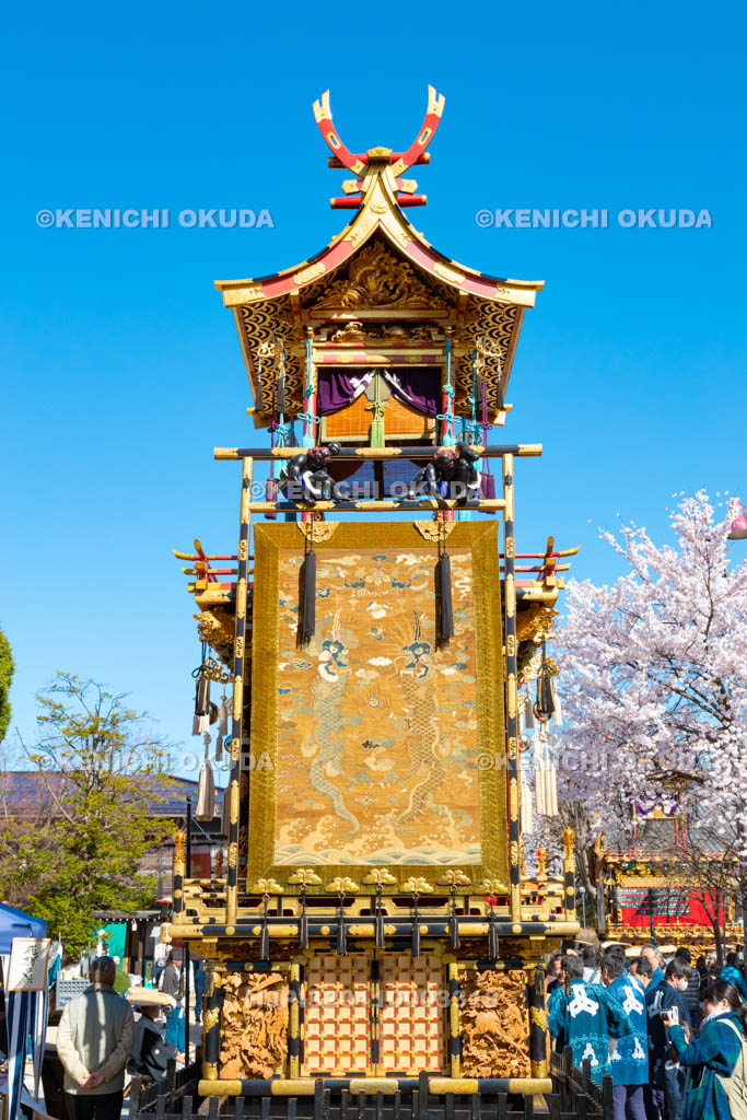 岐阜県　古川祭　金亀台