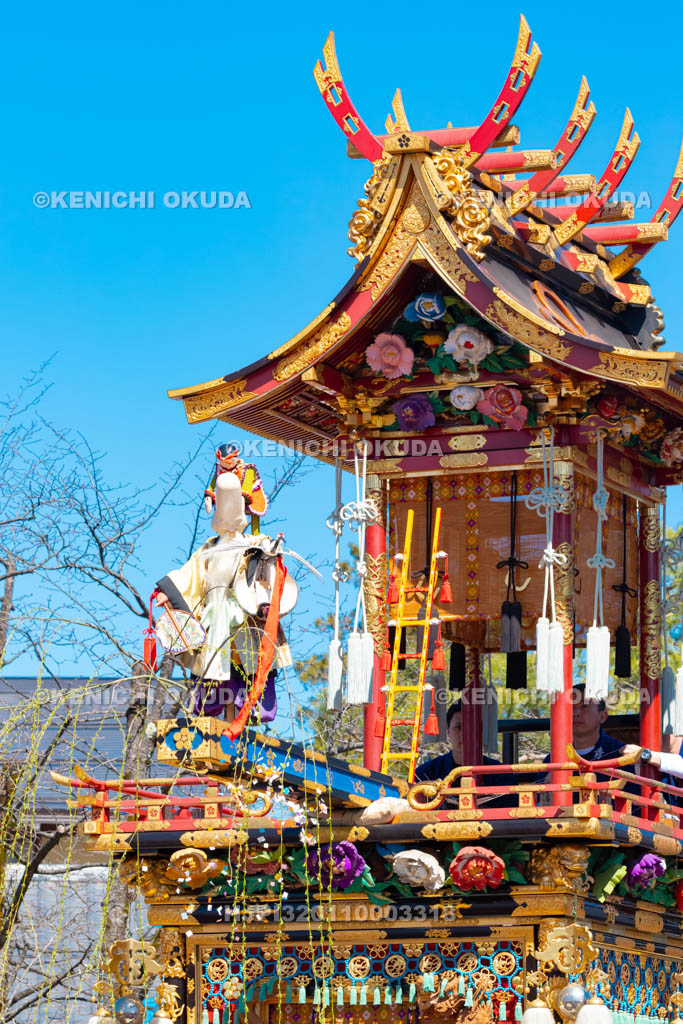 岐阜県　古川祭　青龍台　からくり奉納