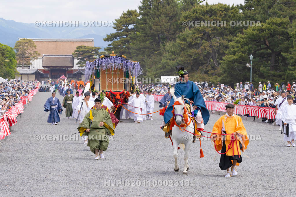 京都府　葵祭　路頭の儀　御所車