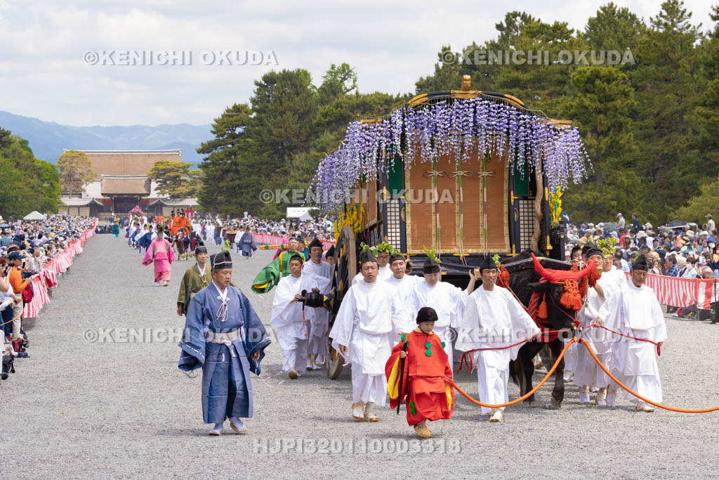 京都府　葵祭　路頭の儀　御所車