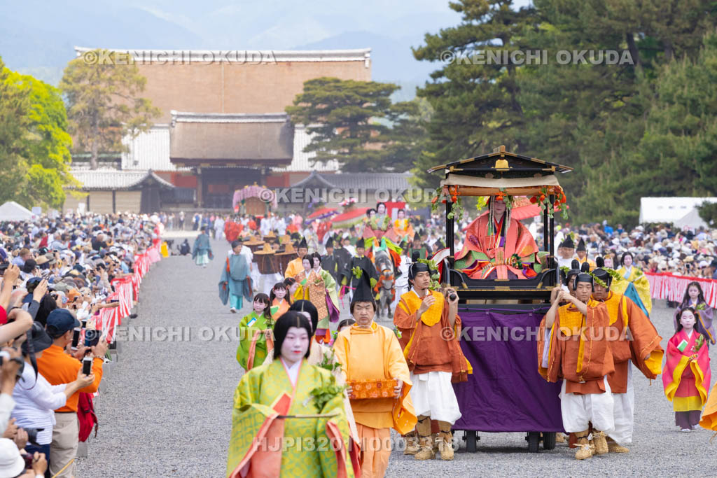京都府　葵祭　路頭の儀　斎王代