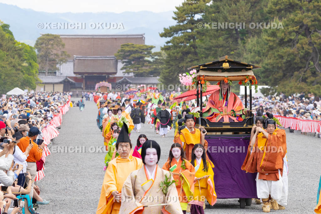 京都府　葵祭　路頭の儀　斎王代