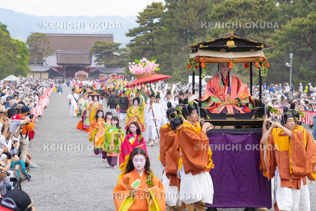 京都府　葵祭　路頭の儀　斎王代