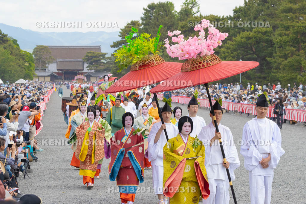 京都府　葵祭　路頭の儀　命婦他