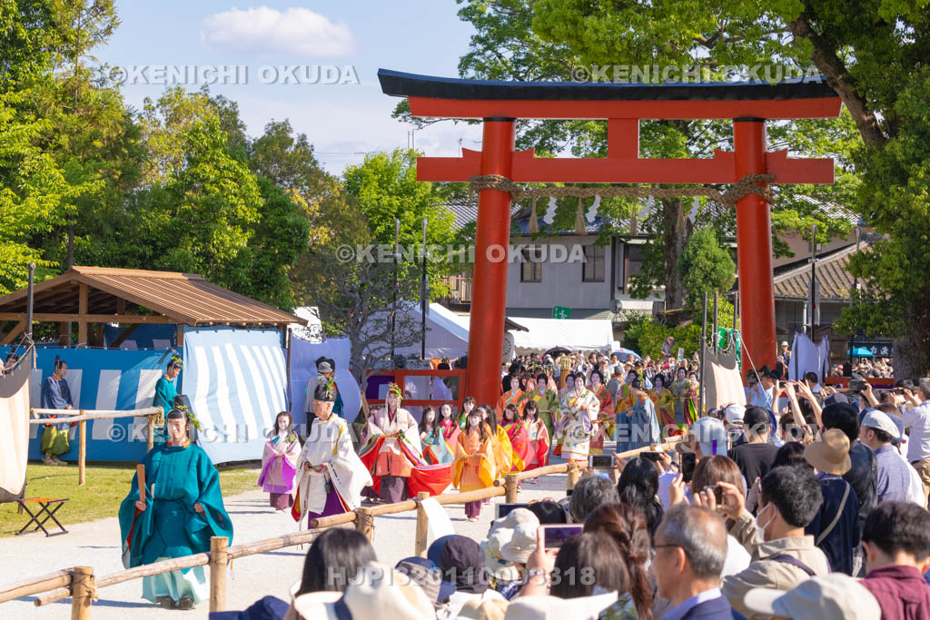 京都府　葵祭　路頭の儀