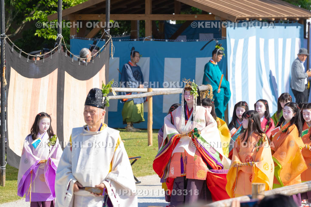 京都府　葵祭　路頭の儀　斎王代