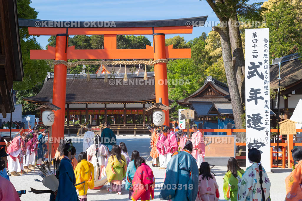 京都府　葵祭　路頭の儀