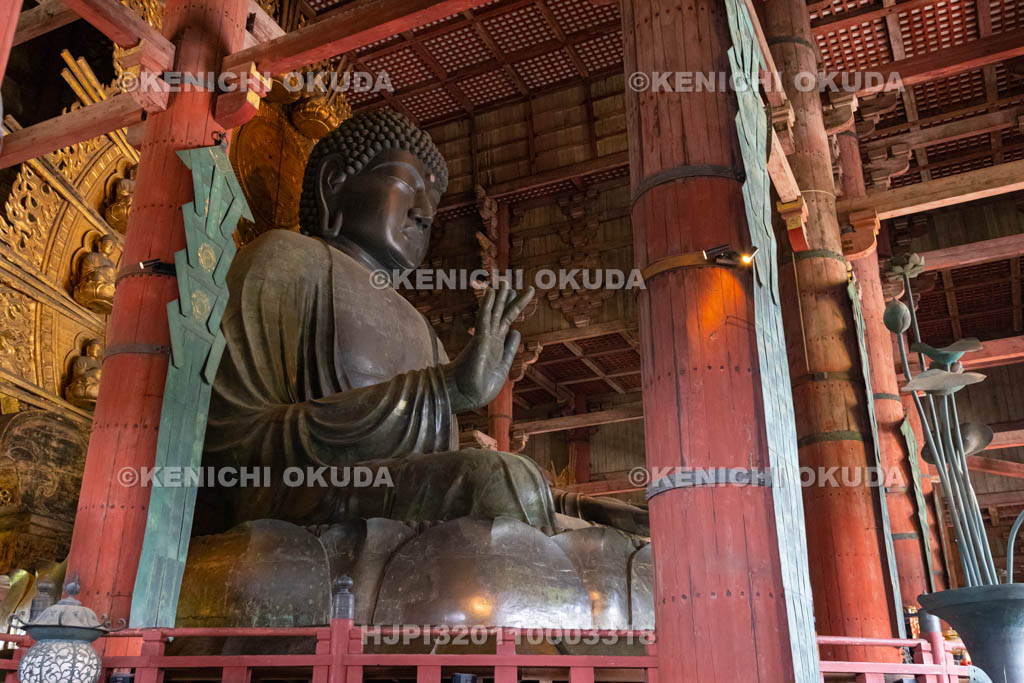 奈良県　東大寺　盧舎那仏坐像