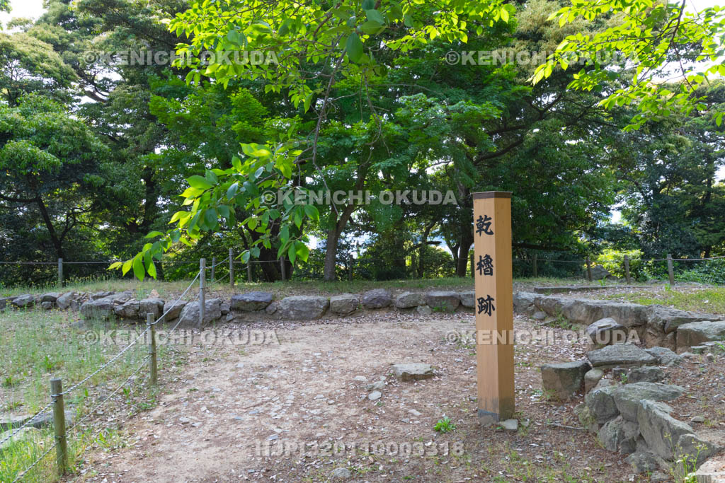島根県　松江城　乾櫓跡