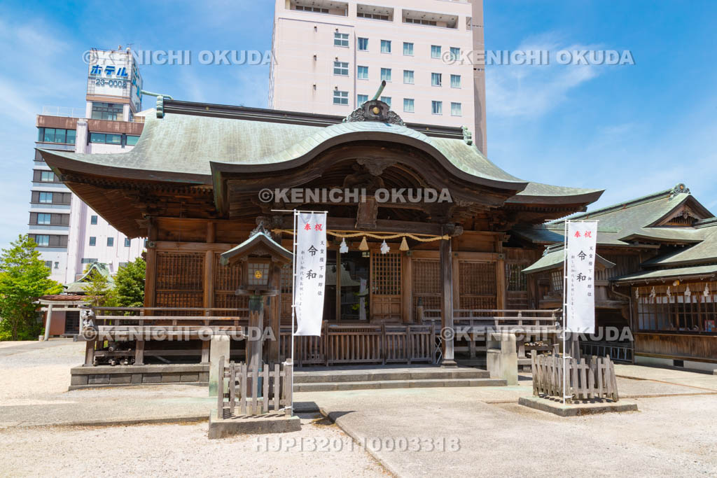島根県　須衛都久神社　拝殿