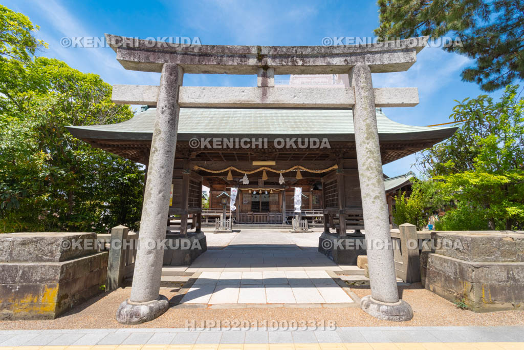 島根県　須衛都久神社　参道
