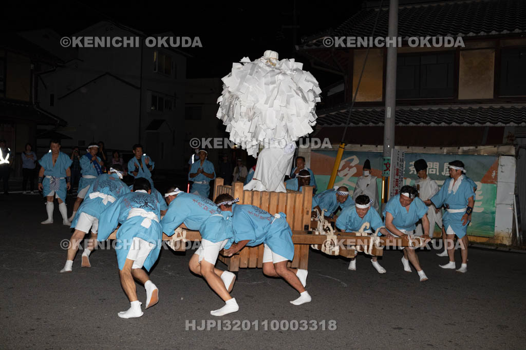 京都府　県祭り　梵天渡御
