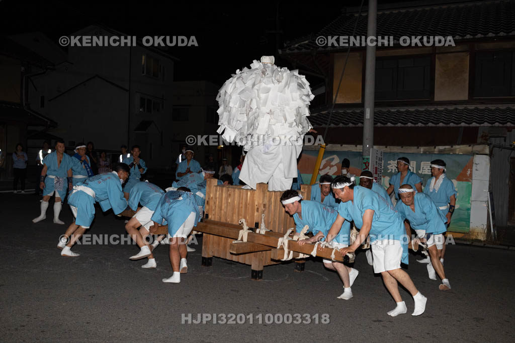 京都府　県祭り　梵天渡御