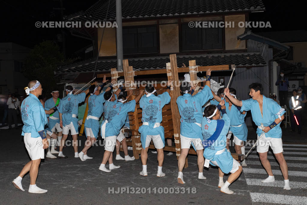 京都府　県祭り　梵天渡御