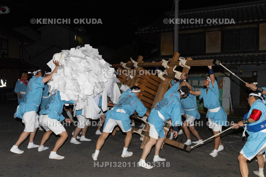 京都府 県祭り 梵天渡御