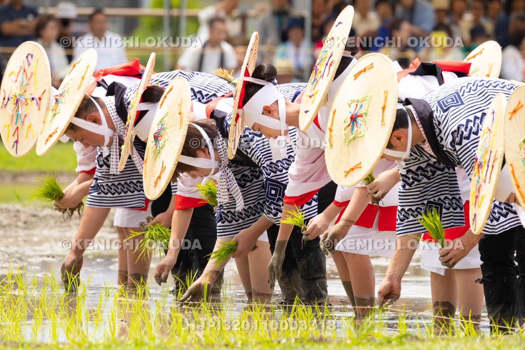 三重県 磯部の御神田