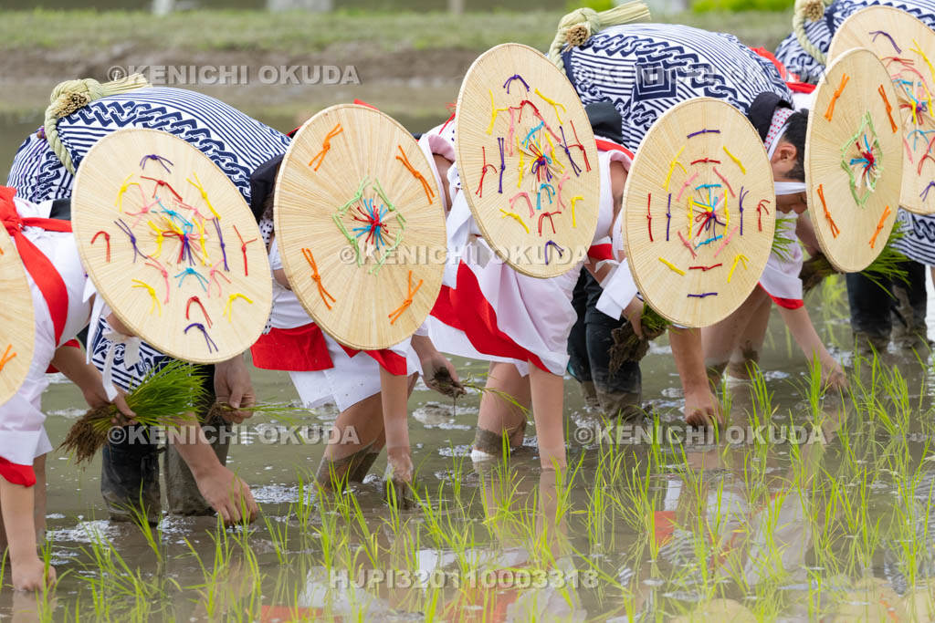 三重県　磯部の御神田