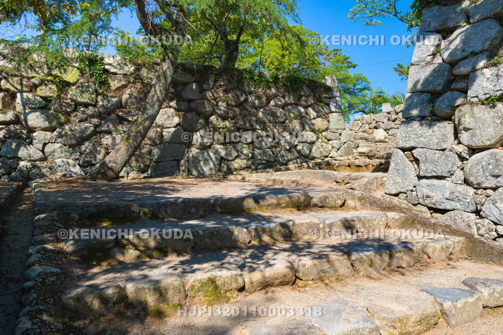 三重県　松坂城　中御門跡