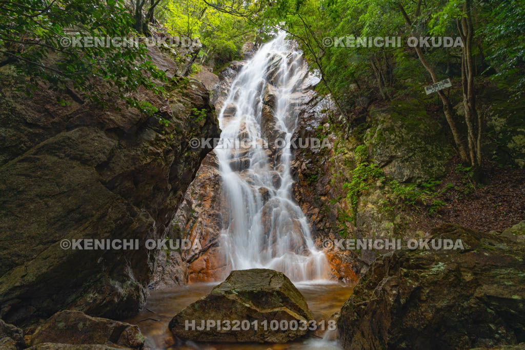 滋賀県　楊梅の滝　雄滝