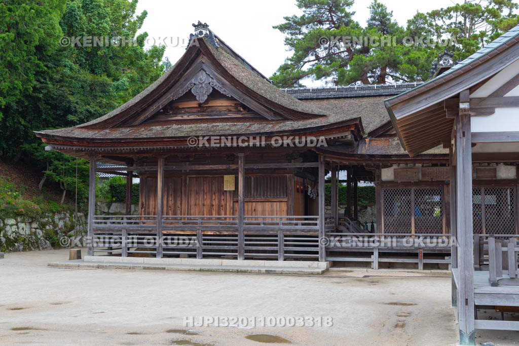 滋賀県 白鬚神社の社殿