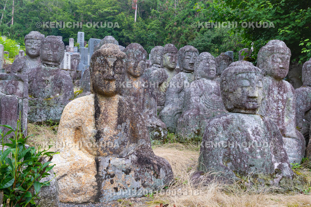 滋賀県 鵜川四十八体石仏群