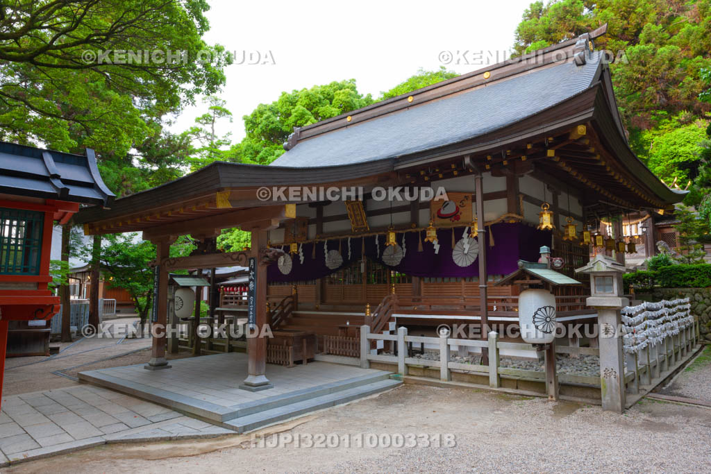 大阪府　枚岡神社　拝殿