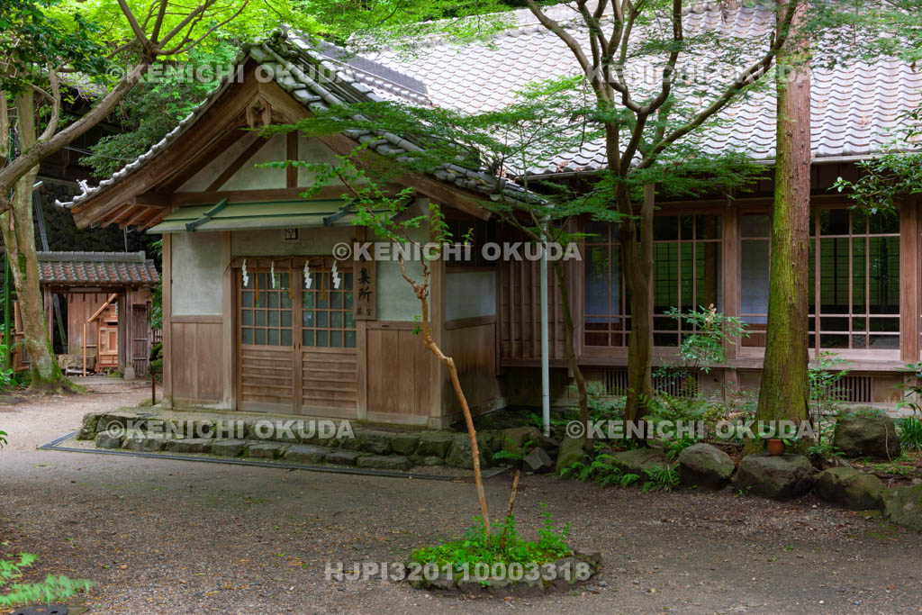 大阪府　枚岡神社　参集所