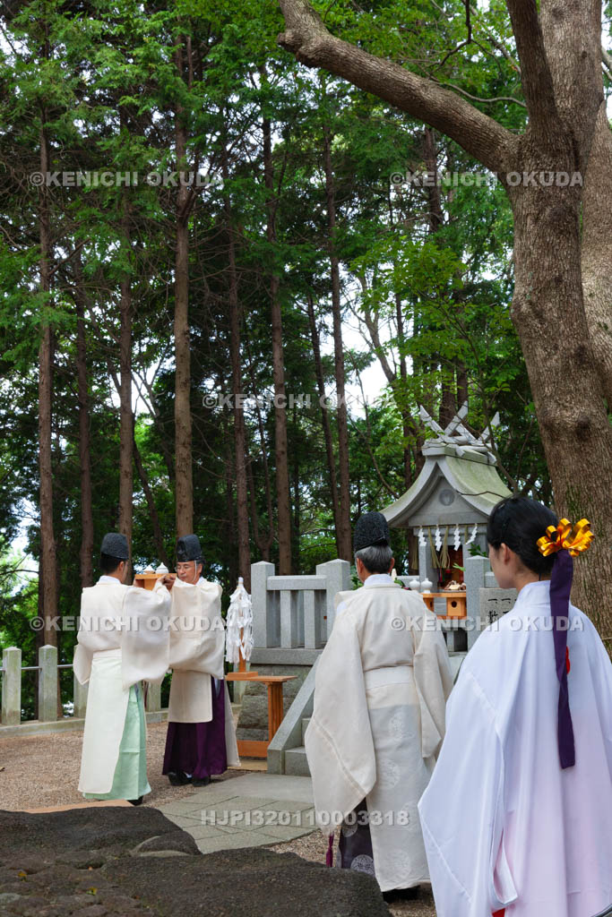 大阪府　枚岡神社　神津嶽本宮例祭　献饌の儀