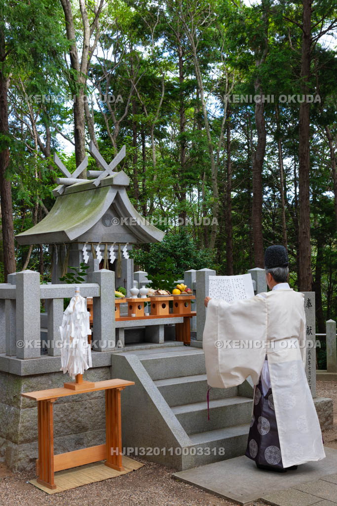大阪府　枚岡神社　神津嶽本宮例祭　祝詞奏上