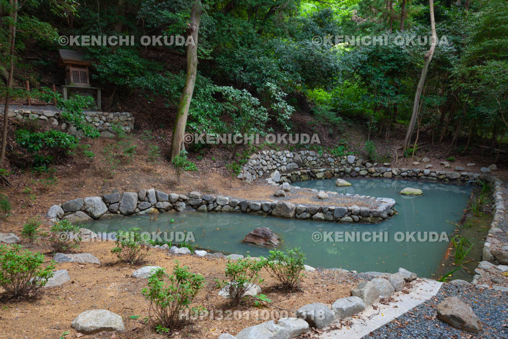 大阪府　枚岡神社　姥が池