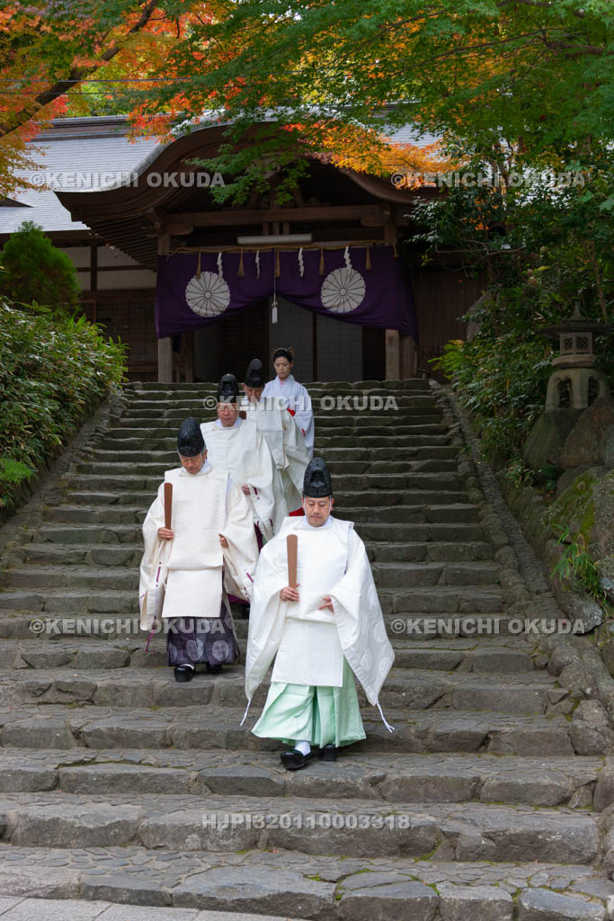 大阪府　枚岡神社　参進