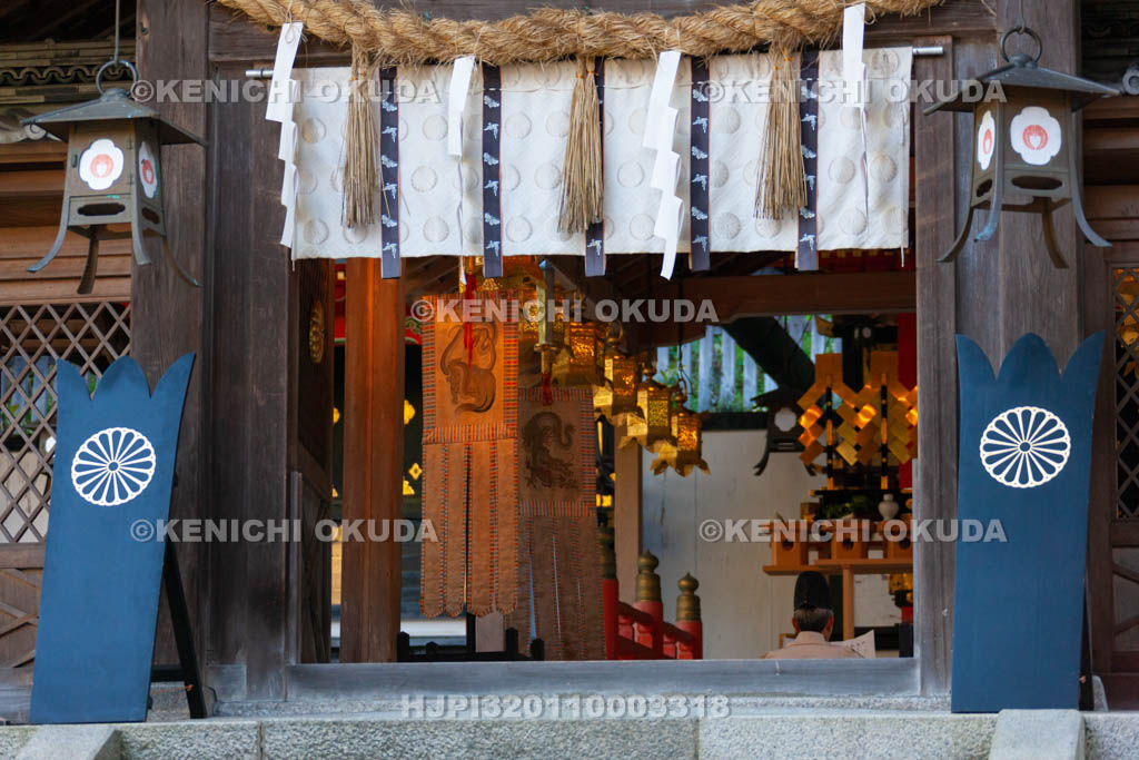 大阪府　枚岡神社　祝詞奏上