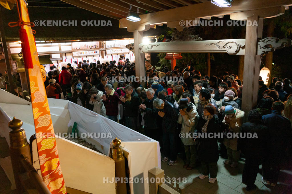 大阪府　枚岡神社　初詣　