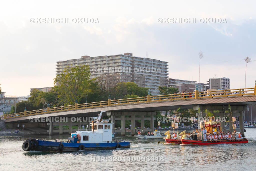 滋賀県　建部大社　船幸祭　船渡御