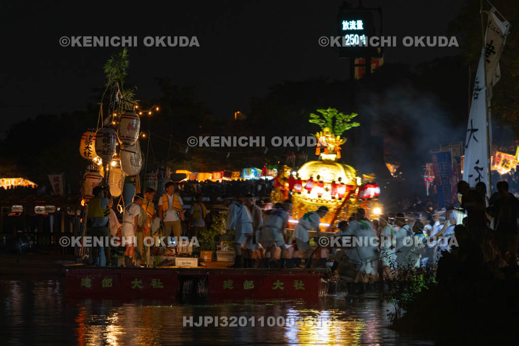 滋賀県　建部大社　船幸祭　船渡御