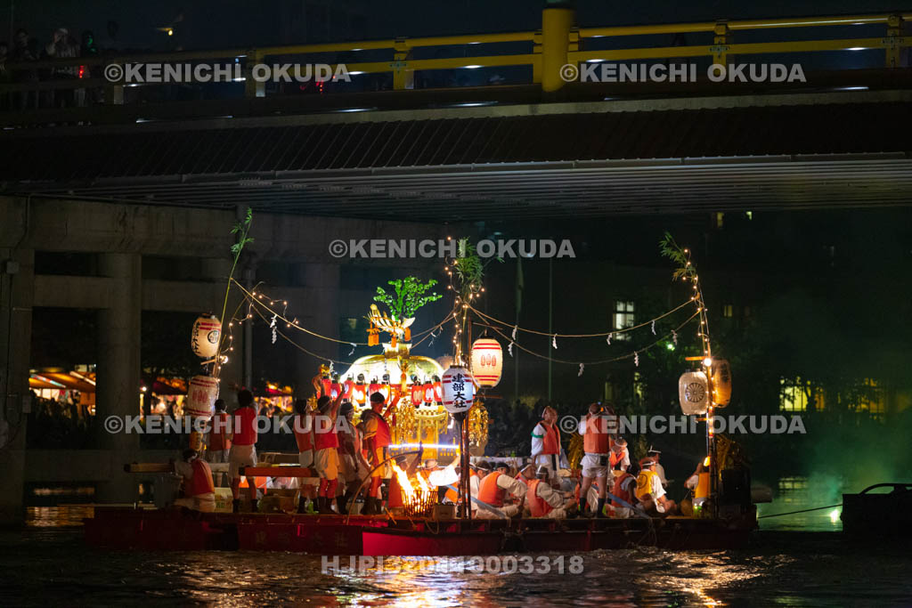 滋賀県　建部大社　船幸祭　船渡御