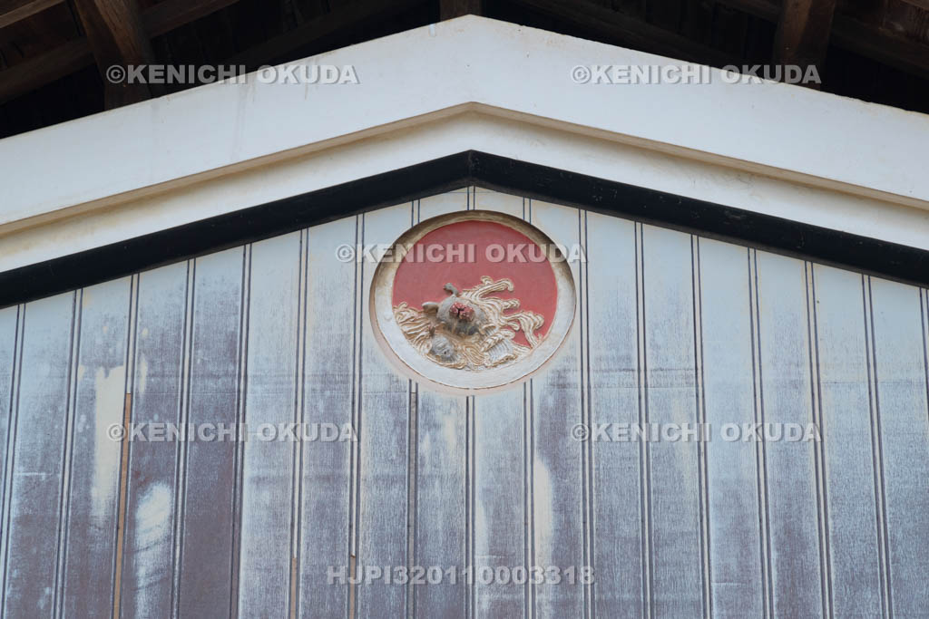 京都府　伊根の舟屋　鏝絵