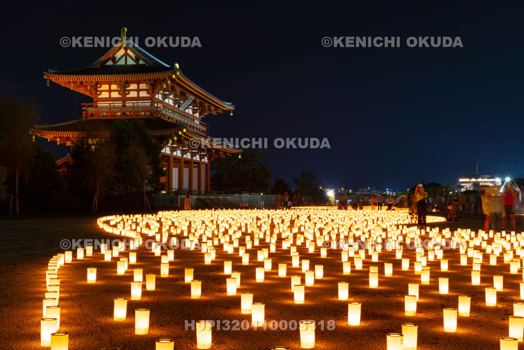 奈良県　平城宮跡　天平たなばた祭り