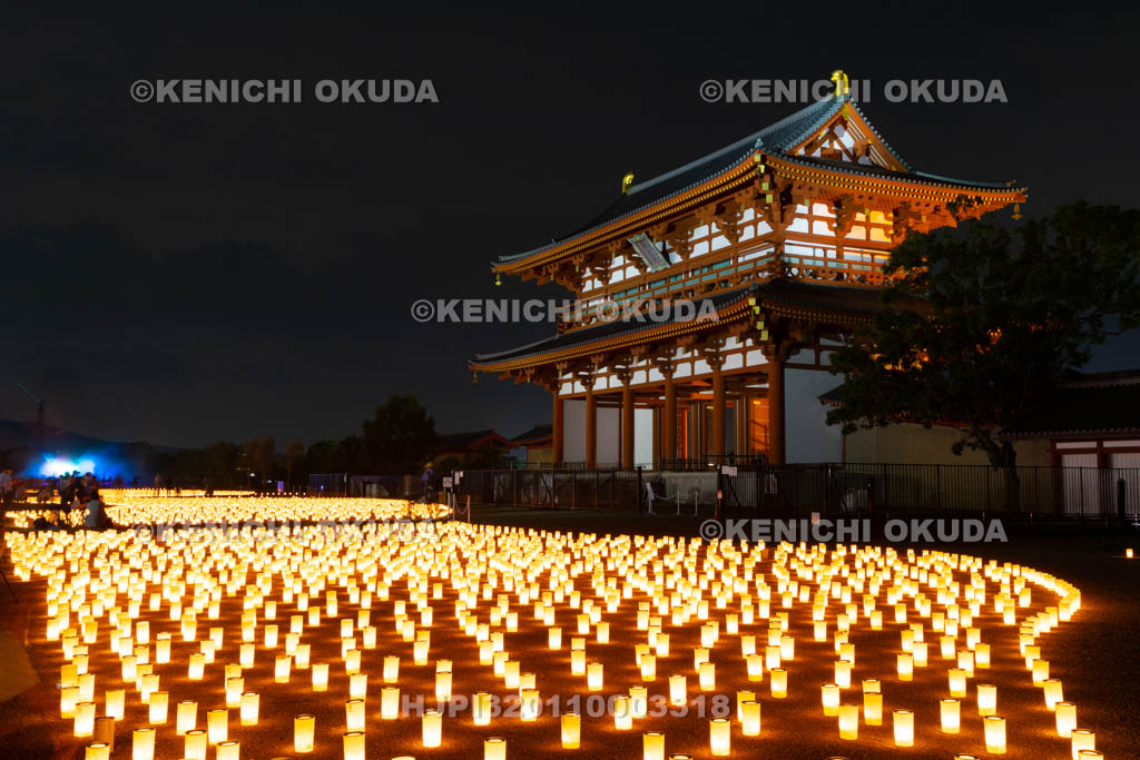 奈良県　平城宮跡　天平たなばた祭り