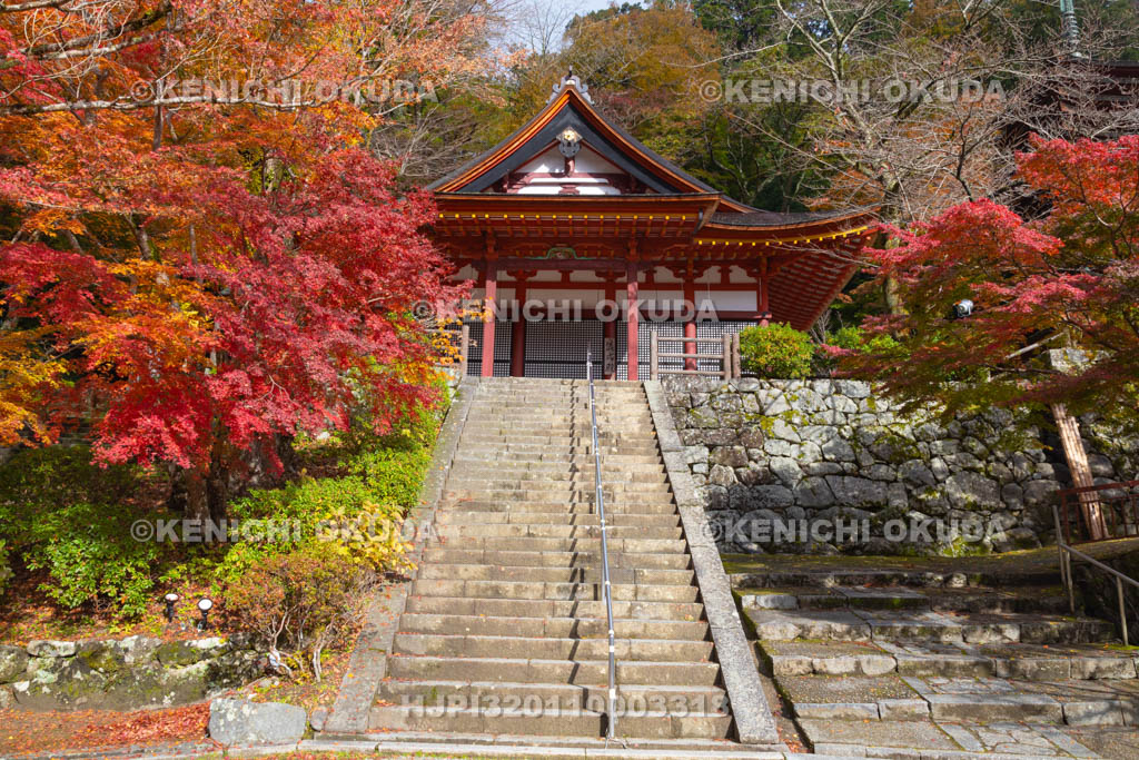 奈良県　談山神社　紅葉と儀式殿