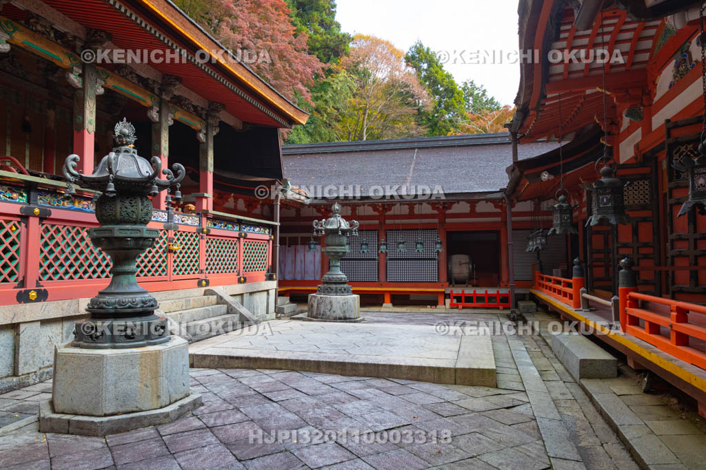奈良県　談山神社　本殿と拝殿