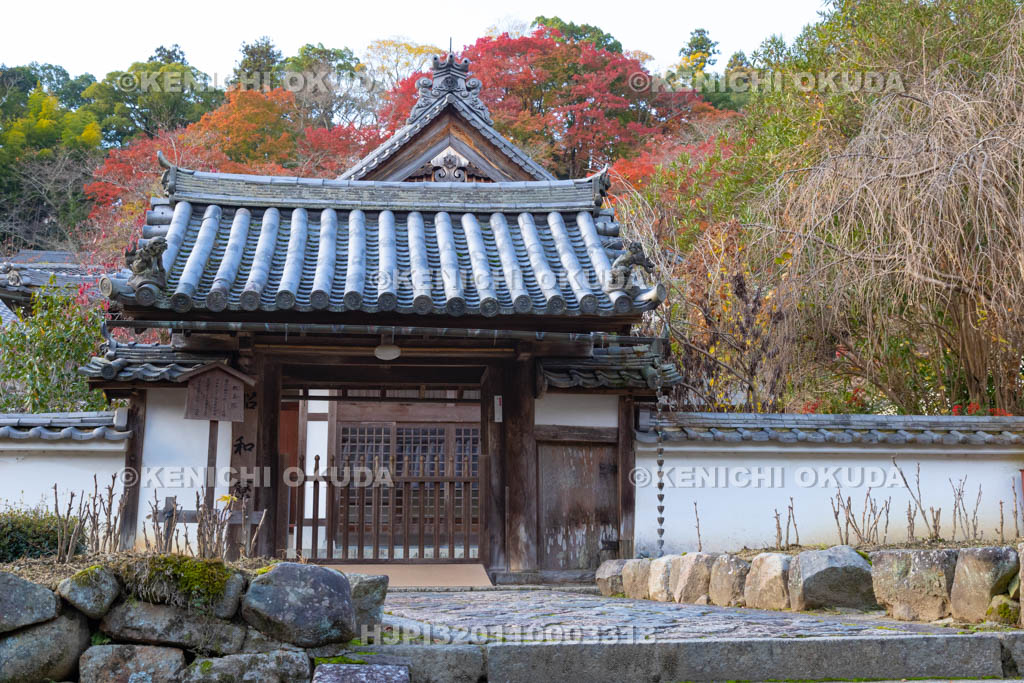 奈良県　長谷寺　紅葉と昭和寮