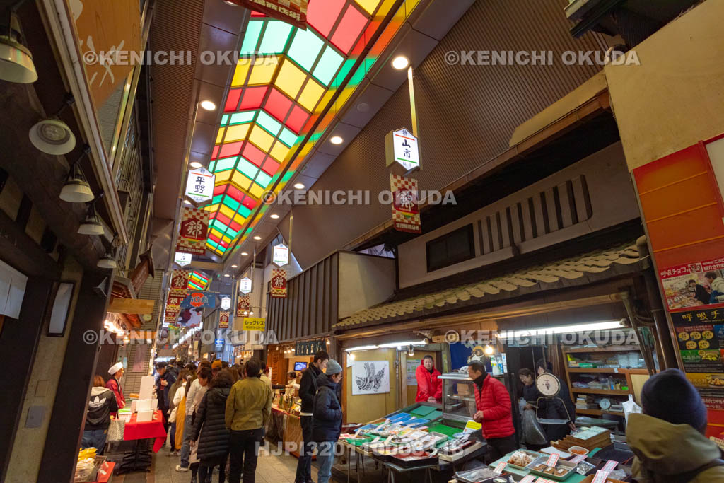 京都府　大晦日の錦市場
