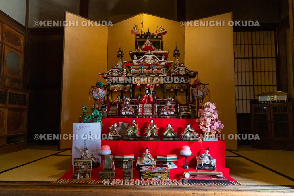 奈良県　郡山城下町　東田家のお雛様　