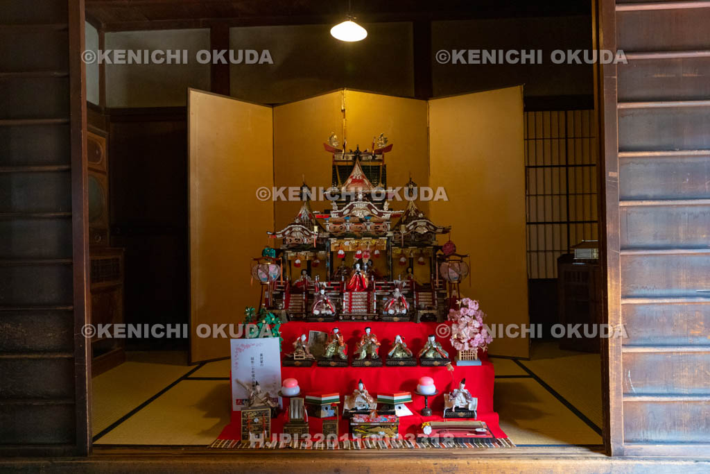 奈良県 郡山城下町 東田家のお雛様