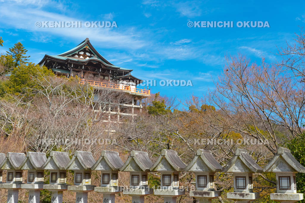 奈良県　信貴山　朝護孫子寺　本堂