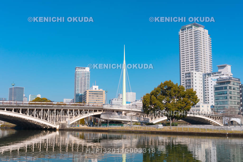 大阪府　中之島　天神橋