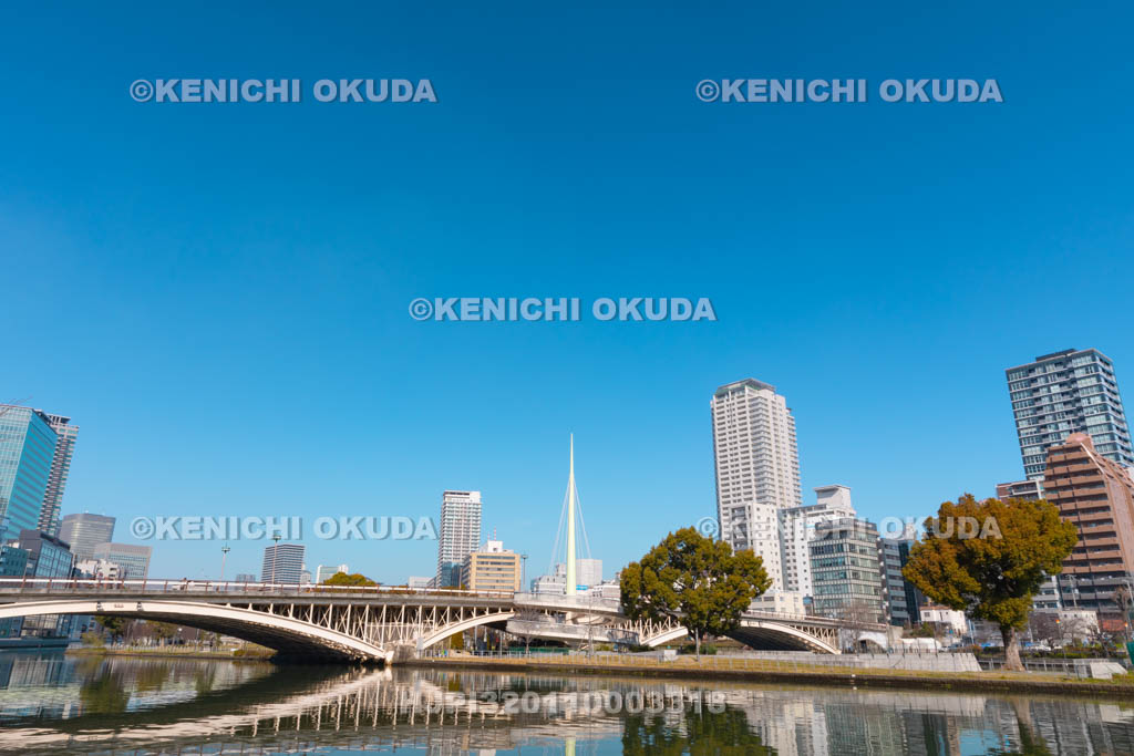 大阪府　中之島　天神橋