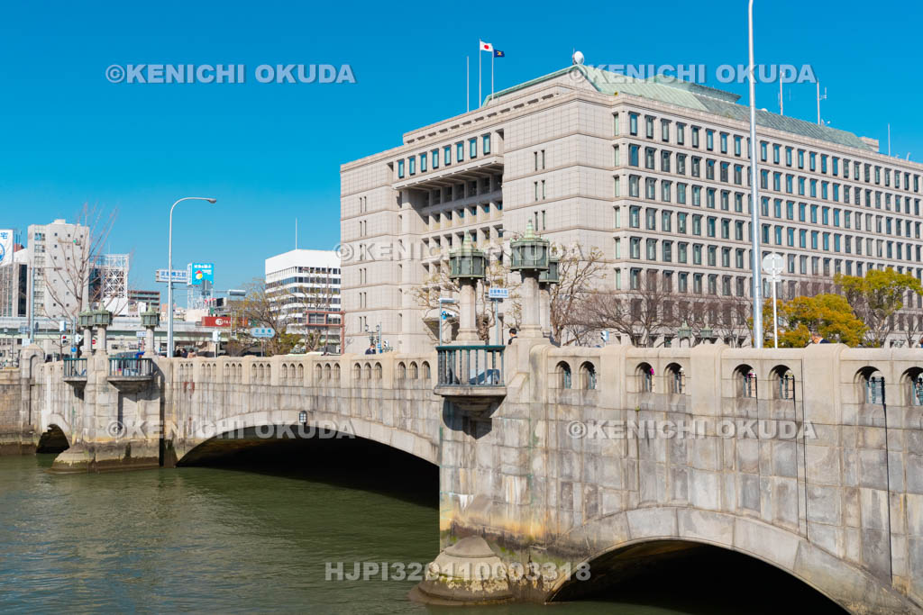大阪府 大阪市役所と淀屋橋