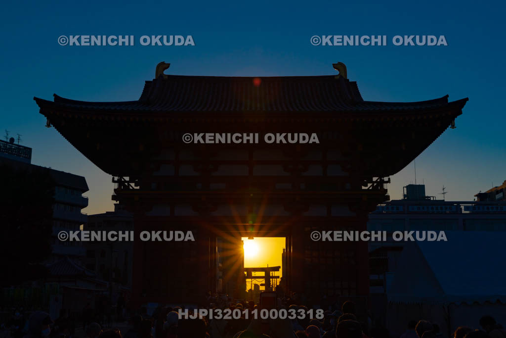 大阪府　四天王寺　日想観